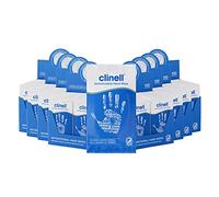 Clinell Antimicrobial Hand Wipes - Pack of 8 - 100 Individually Wrapped Sachets per Pack (800 Wipes) - Sanitising Wipes, Ideal for Travel - Dermatologically Tested, Kills 99.99% of Germs