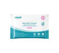 Clinell Bed Bath Gloves (Pack of 80 CBBGL8