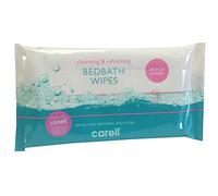 Carell Rinse-Free Bedbath Patient Wipes - Full Body Wash (24 Packs of 8)