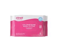 Clinell Chlorhexidine Wash Cloths (Pack of 80 CHGWC8