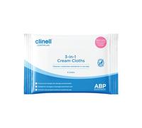 Clinell Contiplan 3-in-1 Continence Care Cloths (Pack of 8) CON8