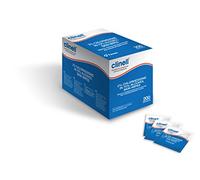 Clinell Skin Alcohol Wipes 200 Pack, Individually Wrapped - 2% Chlorhexidine & 70% Isopropyl Alcohol - Medical Cleansing Wipes - Hospital-Grade, Latex-Free & Dermatologically Tested