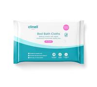 Clinell Skin Body Care Wipes - Pack of 8 - 60 per Pack (480 Wipes) - Easy to Use, Containing Aloe Vera. Dermatologically Tested, Alcohol-Free, Gentle pH Neutral Formula