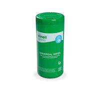 Clinell Universal Cleaning and Disinfectant Wipes for Surfaces - Tub of 100 Wipes - Multi Purpose, Kills 99.99% of Germs, Quick Action - 275mm x 190mm - Neutral Scent