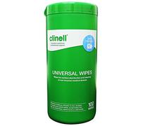 Clinell Universal Disinfecting Cleaning Medical Devices Equipment Surface Wipes Tub - Single Tub (100 Wipes per tub)