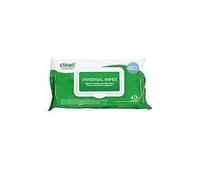 Clinell Universal Wipes - Medium (200mm x 200mm) x 40 (D5956)