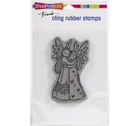 Cling Angel Hugs Rubber Stamp