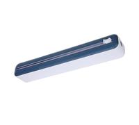 Cling Film Cutter and Dispenser, Iceten Plastic Wrap Dispenser with Cutter, Kitchen Foil Cutter, Foil Cling Film and Kitchen Roll Holder Dispenser for Home Kitchen, Restaurant (5 x 5 x 32 cm-Blue)