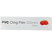 Cling Film Cutter Box PVC Packaging Food Grade Catering Quality 30cm x 300m - Pack of 1