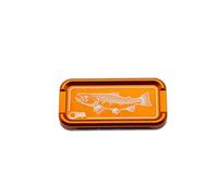 Cling Fishing Products Double Stack Mug Grab - Lightweight Aluminum Fly Organizer with Rare Earth Magnets for Fishers