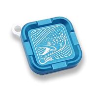 Cling Fishing Products Mag Grab® Mini - Compact Magnetic Fly Holder & Organizer for Anglers (Brown Town, Blue)
