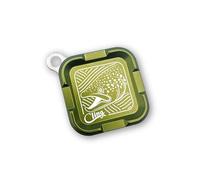 Cling Fishing Products Mag Grab® Mini - Compact Magnetic Fly Holder & Organizer for Anglers (Brown Town, Deep Green)