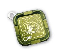 Cling Fishing Products Mag Grab Mini - Compact Magnetic Fly Holder & Organizer for Anglers (Rising Dun, Deep Green)