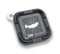 Cling Fishing Products Mag Grab® Mini - Magnetic Fly Patch (Center of Attention, Black)