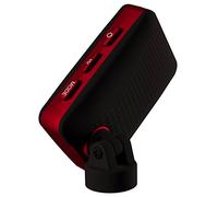 Cling On Tuner MS1R Magnetic Series: Digital Tuner with Magnetic Attachment, Ultra Fast and Accurate Tuning with a Large and Bright 2 Color Display, Chromatic, Guitar, Bass, Ukulele, etc, Lava Red