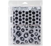 Cling RBBR Stamp Set DOTS/CIRCL