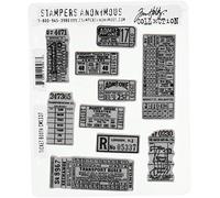 Cling RBBR Stamp Set Ticket BTH