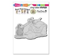 Cling Sleepy Surprise Rubber Stamp