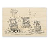 Cling Soaping Up Rubber Stamp