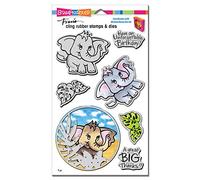 Cling Stamp/DIE Set Elephant