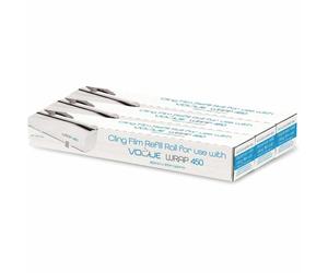 Clingfilm Refills for Vogue Wrap 450 Dispenser Made of Plastic 3 Rolls 300 m
