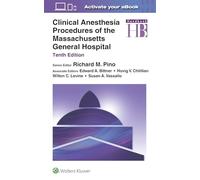 Clinical Anesthesia Procedures of the Massachusetts General Hospital