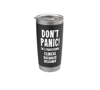 Clinical Database Designer Stainless Steel Insulated Tumbler