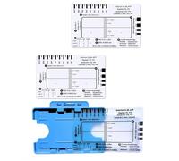 Clinical Electrocardiogram Reference Guide Card for Efficient Heart Data Reading Interpretation Educational Environment Assessment