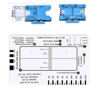 Clinical Electrocardiogram Reference Guide Card for Efficient Heart Data Reading Interpretation Educational Environment Nursing Electrocardiogram Aid