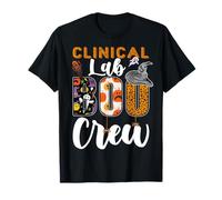 Clinical Lab Boo Crew Halloween Match Medical Laboratory T-Shirt