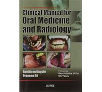Clinical Manual for Oral Medicine and Radiology