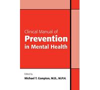 Clinical Manual of Prevention in Mental Health