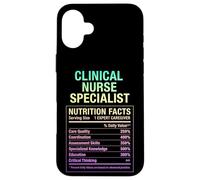 Clinical Nurse Specialist Facts Case for iPhone 16 Plus