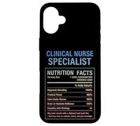 Clinical Nurse Specialist Facts Case for iPhone 16 Plus