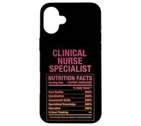 Clinical Nurse Specialist Facts Case for iPhone 16 Plus