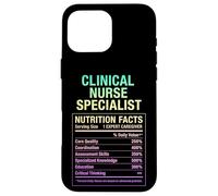 Clinical Nurse Specialist Facts Case for iPhone 16 Pro Max
