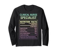 Clinical Nurse Specialist Facts Long Sleeve T-Shirt