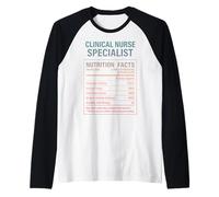 Clinical Nurse Specialist Facts Raglan Baseball Tee