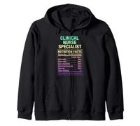 Clinical Nurse Specialist Facts Zip Hoodie