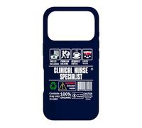 Clinical Nurse Specialist Skills Sarcasm Coffee Wine Case for iPhone 17 Pro