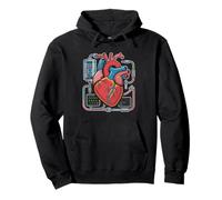 Clinical Perfusionist Retro Cardiac Surgery Team Bypass Pullover Hoodie