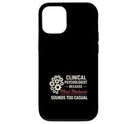 Clinical Psychologist Mental Health Pride Rorschach Brain Case for iPhone 12/12 Pro