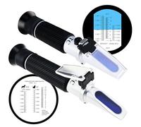 Clinical Refractometer Bundle - Tri-Scale Veterinary & Human ATC with LED & Pipettes