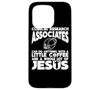 Clinical Research Associate Coffee Apparel | Coffees Design Case for iPhone 15 Pro