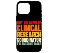 Clinical Research Coordinator CRC Case for iPhone 16 Pro Max