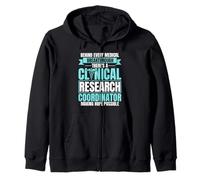 Clinical Research Coordinator CRC Zip Hoodie