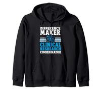 Clinical Research Coordinator CRC Zip Hoodie