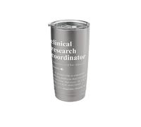 Clinical Research Coordinator Funny Dictionary Definition Stainless Steel Insulated Tumbler