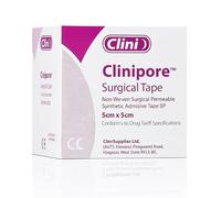 Clinipore Surgical Tape 5cm x 5m Roll | Hypoallergenic, Breathable Medical Adhesive Tape for Sensitive Skin | Secure Dressing, Wound Care & Bandage Fixation | SterlingSquare