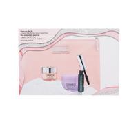 Clinique Eyes On The Fly Set Eye Cream 15ml, Cleansing Balm 15ml, Mascara 3.5ml & Bag